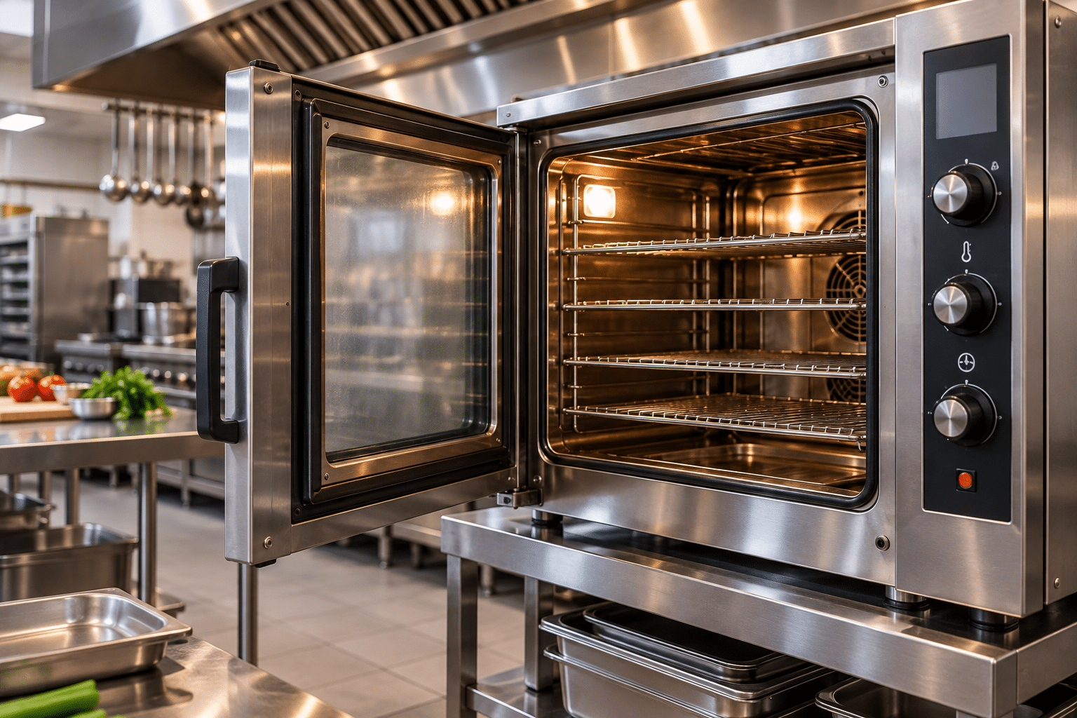 commercial oven not heating.